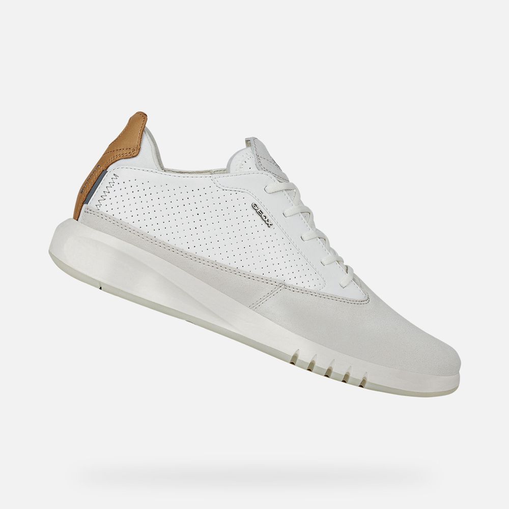 Geox Erkek Spor Ayakkabı Beyaz - Aerantis - DXV-893241